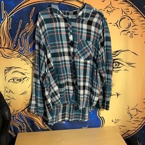 Plaid longsleeve T